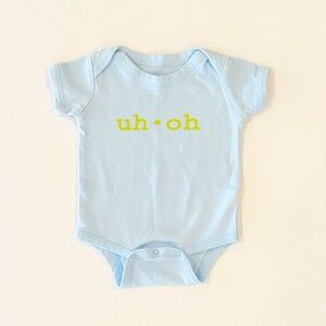 6-12M Uh Oh Onesie